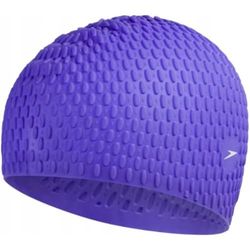 Speedo unisex bubbla badmössa, Galinda/ultraviolett, en storlek