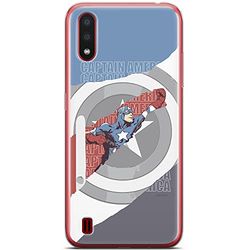 ERT GROUP mobiltelefonfodral för Samsung A01 originalt och officiellt licensierat Marvel mönster Captain America 013 optimalt anpassad till formen på mobiltelefonen, fodral tillverkad av TPU-plast