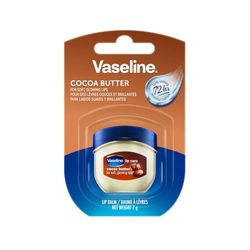 Vaseline Lip Therapy Cocoa Burro, balsamo per labbra nutriente per un'idratazione ottimale, burro di cocoa (1 pezzo))