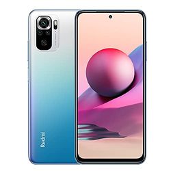 Xiaomi Redmi Note 10S Smartphone 6GB 128GB Teléfono,con NFC,MediaTek Helio G95 Procesador,6.43" AMOLED DotDisplay,(64MP+8MP+2MP+2MP) Quad Camera,Dual SIM Card,AI Face Unlock Versión Global(Azul)