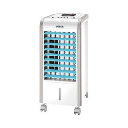 JOCCA - Koude airconditioner met insectenwerend/luchtbevochtiger, 3 snelheden, vermogen 80 W, waterreservoir 3 l, koelflessen