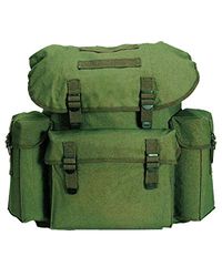 Mil-Tec Mixte À Bw Coton Import Modèle Va Sac a dos, Noir, Taille unique EU