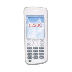 Bluetrade Siliconen etui wit voor Nokia 5220