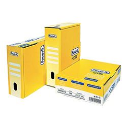 Favorit 400052718 - Sobres perforados universales (grosor medio, 22 x 30 cm), color amarillo
