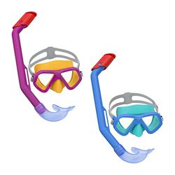 Snorkel och cyklop för barn Bestway Blå Fuchsia (1 antal)