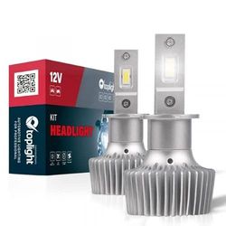 HEADLIGHT TOPLIGHT 507203 Kit AVIO 3 per 12V H3 (2PCS)