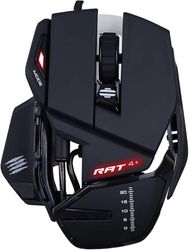 Mad Catz R.A.T. 4 - rato (mão direita, ótico, USB, 7200 DPI, 8000 pps, preto)