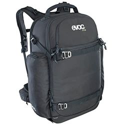 EVOC CP18 l & CP 26 l & CP 35 l utomhus kameraryggsäck professionell fotoryggsäck för fotoutrustning (vadderat, ergonomiskt bärsystem, bältessystem för isaxar, skidåkning, snowboard eller stativ)