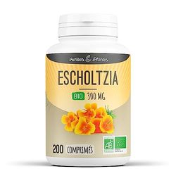 Herbes Et Plantes Escholtzia Bio 200 Comprimés 300 mg