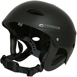 Typhoon Nuevo 2024-Borth Watersports Helmet Black L-XL (58-62) P200312, Other, Multicolor, One Size