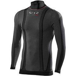 SIX2 Black Carbon-XL, Lupetto ml Superlight Unisex Adulto