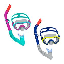Occhialini da Snorkeling e Boccaglio per Bambini Bestway (1 Unità)