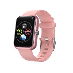 Hi5 10436 S20 Fitness armband horloge touchscreen SmartWatch met IP68 waterdicht, activiteitentracker, roze, 140 g