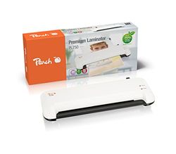 Peach PL750 lamineringsmaskin, vit, A4