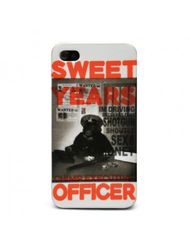 Muvit Sweet years beschermhoes voor iPhone 4/4S (motief "Officier Rebell")
