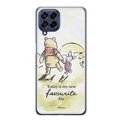 ERT GROUP mobiltelefonfodral för Samsung M33 5G originalt och officiellt licensierat Disney mönster Winnie the Pooh and Friends 012, fodral tillverkad av TPU-plast