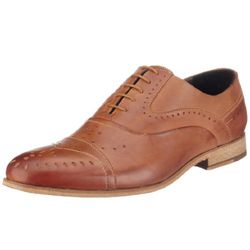 Strellson Nathan Oxford Lace I 61/01/03071-780.11,0, Ciabatte da Uomo, Beige, (Cognac 780), EU 46, UK 11, Beige Cognac780, 46 EU