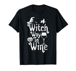 Vino: Witch Way To Wine - Vino Maglietta