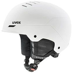 uvex wanted - skihelm voor dames en heren - individueel passysteem - geoptimaliseerde ventilatie - white matt - 54-58 cm