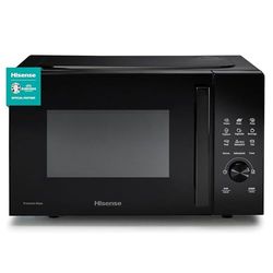 Hisense H23MOBSD1H - Microondas, Capacidad de 23L, 800 W de Potencia, Temporizador 60 Min, Programas Auto, Descongelar, Control Táctil