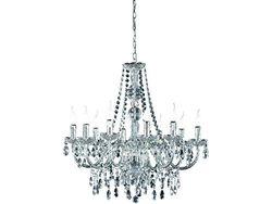 Reality Candeeiro suspenso decorativo vintage E14, transparente (R1170-00)