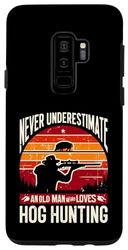 Custodia per Galaxy S9+ Hog Hunting Hunter Wild Pig Huntsman Hunt Boar Hunters