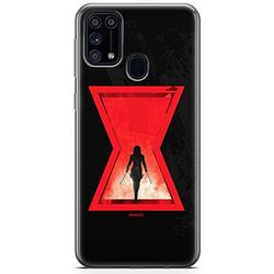 ERT GROUP mobiltelefonfodral för Samsung M31 originalt och officiellt licensierat Marvel mönster Black Widow 009 optimalt anpassad till formen på mobiltelefonen, fodral tillverkad av TPU-plast