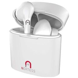 NORTESS Auriculares Bluetooth 5.0 INTRAUDITIVOS NTEARBUDS50 MICROFONO Integrado Sonido True Wireless