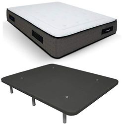 Duérmete Online Matelas Premium + Base tapissée