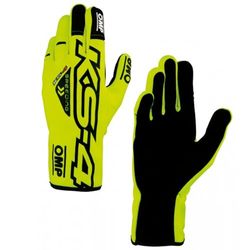 Ompracing Omp Kart Gloves KS-4, Yellow/Black, Size 5, Children