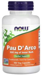 Now Foods - Pau D'Arco 500mg | Pau D'Arco Extrakt | Apoya el sistema inmunológico y la salud general - 500mg - 100 cápsulas