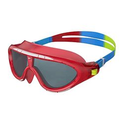 Speedo Junior Biofuse Rift Óculos de natação unissexo, vermelho, tamanho único