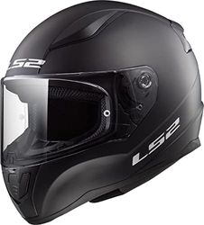 LS2, Casco Moto Integral para Niños Rapid Mini Matt Black, M