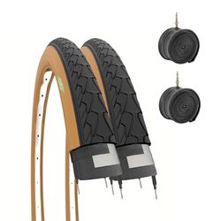 Ecovelò EBA28PCE 2 banden zwart para 700 x 35 C + kamerbanden 28 1 5/8 3/8 City Bike Trekking Straat