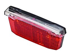 Prophete Unisex - Luz Trasera para Adultos con LED COB y función de luz de Freno, Rojo, Talla única