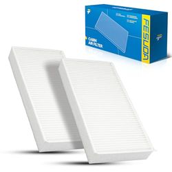 Fesuda CU23005-2 - Filtro per abitacolo, 2 filtri antipolline per X1 (F48) sDrive/xDrive (1976-2020), MINI Convertible (F57)/Clubman (F54) (1981-2016)