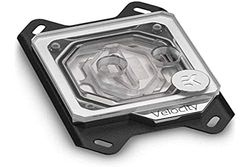Odestar Ventirad EK Water Blocks EK-Velocity D-RGB - AMD Nickel + Acrylic CPU Water Block for Desktop, 2.19 x 5.5 x 2.19 cm