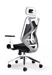 Office Hippo Sedia ergonomica da Ufficio, Tessuto, Rete Nera, 70 x 70 x 98.5 cm