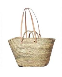Mimbre&Co Babyzitje met dubbele handgreep, 51 x 34 cm, bruin