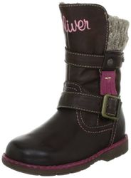 s.Oliver Casual 5-5-36431-29 - Botas de Cuero para niña, Color marrón, Talla 25