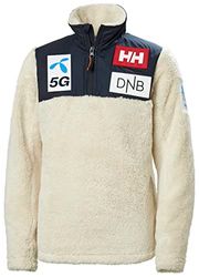 Helly Hansen Jr Champ 1/2 Zip Midlayer, Camisa Niños, Blanco (White), 14