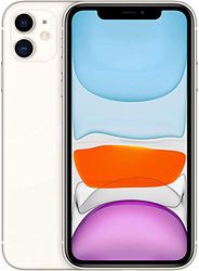 Apple iPhone 11, 128GB, White (Renewed)