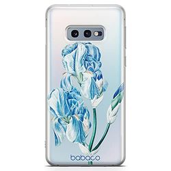 ERT GROUP mobiltelefonfodral för Samsung S10e originalt och officiellt licensierat Babaco mönster Flowers 025 optimalt anpassad till formen på mobiltelefonen, gedeeltelijk transparant