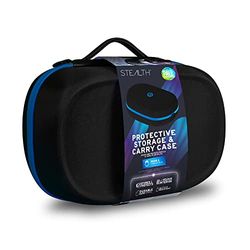 STEALTH Protective Storage & Carry Case Compatible with PSVR2 - Durable Polyester EVA Shell & Soft Velour Interior