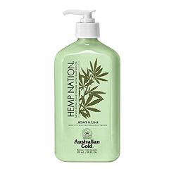 Australian Gold compatible - Hemp Nation Agave & Lime Tan Extender Body Lotion 535 ml