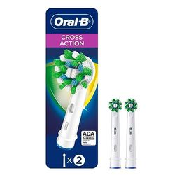 Oral-B Testino per Spazzolino da Denti, Cross Action Cabezales - Pacco da 2 Pezzi