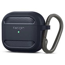 Spigen Cover Rugged Armor Compatibile per AirPods 3 2021 - Grigio Antracite