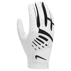 NIKE NGGWDFR2 Witte carta Voetbal Golfhandschoenen Dames DURA Feel IX R/H-Medium, M