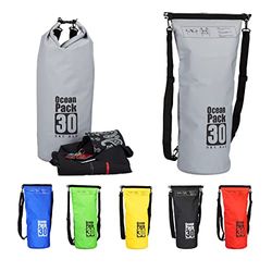 Relaxdays Ocean Pack snowboard, 30 l, Grå (Grigio Scuro), 30 L, utomhus, vattentät