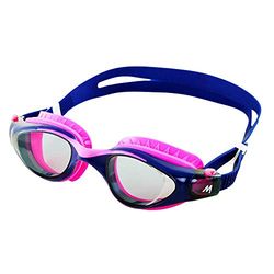 Mosconi 200.96001011 Occhiali da Nuoto, Adulti Unisex, Nero/Fucsia